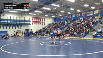 JV-6 lbs Round 2 - Cam Sweat, Clear Creek-Amana vs Jonah Clemons, Center Point-Urbana
