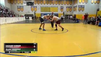 220 lbs Champ. Round 1 - ZACHARY HORNER, Palm Harbor University vs Elijah Vansickle, Osceola (Kissimmee)