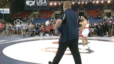 157 lbs Cons. Rd Of 128 - William Velarde III, Wyoming vs Ryan Dietrick, Tennessee