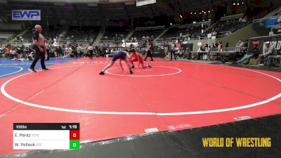 108 lbs Round Of 16 - Ernesto Perez, Tuscon Cyclones vs Westin Pollock, Owasso Takedown Club