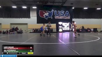 78 lbs Semifinal - Jace Hauan, Bear Cave Wrestling Club vs Kai McDonald, Sebolt Wrestling Academy