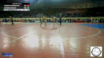 175 lbs Round Of 32 - Camden Weinmeister, Kingfisher YellowJackets vs Hayden Rackley, Team Choctaw