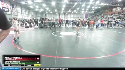 82 lbs Semifinal - Adrian Valencia, Toppenish USA WC vs Cooper Miller, Askeo International Mat Club