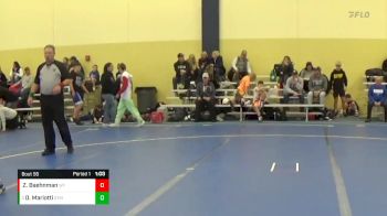 90 lbs Cons. Round 3 - Dominick Mariotti, STMA vs Zander Baehnman, Wrestling Factory