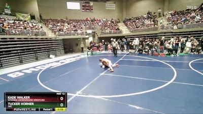 59 lbs Champ. Round 2 - Kade Walker, Wyoming Underground Wrestling vs Tucker Horner, JWC