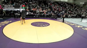 4A 170 lbs Champ. Round 1 - Brezlynn Cox, Bear River vs Viola Magazzini, Mountain View