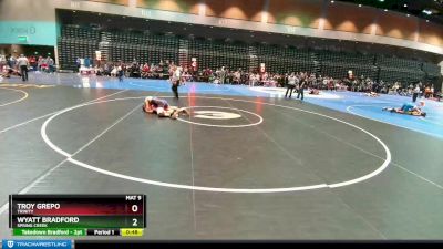 165 lbs Cons. Round 3 - Troy Grepo, Trinity vs Wyatt Bradford, Spring Creek