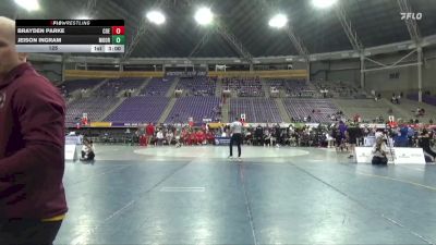 125 lbs Finals (2 Team) - Brayden Parke, Coe vs Jeison Ingram, Concordia-Moorhead