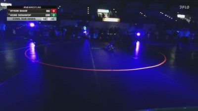 42 lbs Cons. Sub-semis - Ryken Shaw, Roy Wrestling Club vs Kobe Serawop, Uintah Wrestling