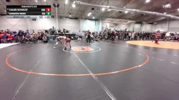 120 lbs Champ. Round 3 - Zandon Ness, Riverdale Ridge vs Caleb Schultz, Horizon