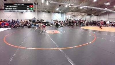 120 lbs Champ. Round 3 - Zandon Ness, Riverdale Ridge vs Caleb Schultz, Horizon