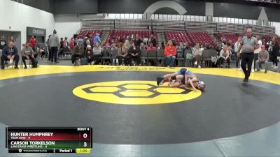 65 lbs Quarterfinals (8 Team) - Carson Torkelson, LAW/Crass Wrestling vs Hunter Humphrey, Team Ohio