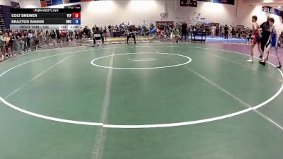 100 lbs Cons. Semi - Colt Brewer, Virginia Team Predator vs Braxton Rankin, Richmond Wrestling Club