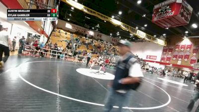 120B 1st Place Match - Austin Mueller, Dean Morgan vs Rylan Gambler, Riverton Middle School