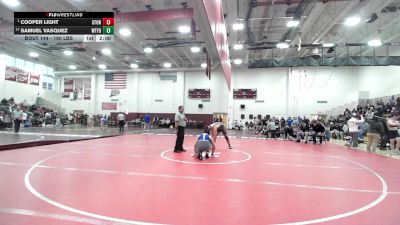 190 lbs Round Of 16 - Cooper Light, Stonington* vs Samuel Vasquez, Waterford