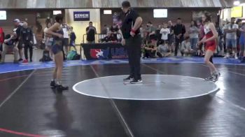 100 lbs Quarters - Caley Graber, Summit Wrestling Academy vs Monee Cordero, California