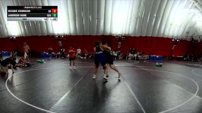 285 lbs Quarters & Wb (16 Team) - Ruger Johnson, Savannah-Maysville A vs Andrew Hine, Waukee Warriors