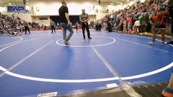 73 lbs Quarterfinal - Bj Gahagan, Pin-King All Stars vs Chase Gabbard II, Jenks Trojan Wrestling Club