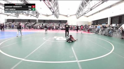 55-T lbs Semifinal - Anthony Benedetti, Power Half Wrestling Academy vs Joey Garcia, Shaler Area