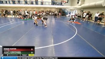 132 lbs Cons. Semi - Ryker Hunter, Westlake vs Wyatt Christensen, Sanderson Wrestling Academy