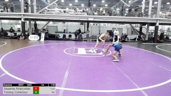 H-160A lbs Quarterfinal - Sepanta Ahanj-elias, Capital Wrestling Club vs Tommy Cohenour, M2