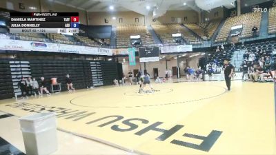 124 lbs Champ. Round 2 - Julia Donnelly, Adams State vs Daniela Martinez, Tarleton State