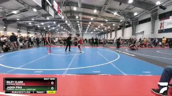 138 lbs Cons. Round 2 - Jaden Pina, Caprock High School Wrestling vs Riley Clark, X-CLUSIVE Wrestling