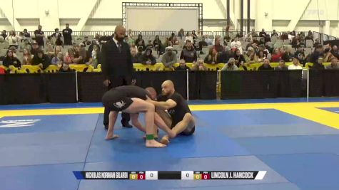 Lincoln J. Hancock vs Nicholas Norman Gilardi 2024 World IBJJF Jiu-Jitsu No-Gi Championship