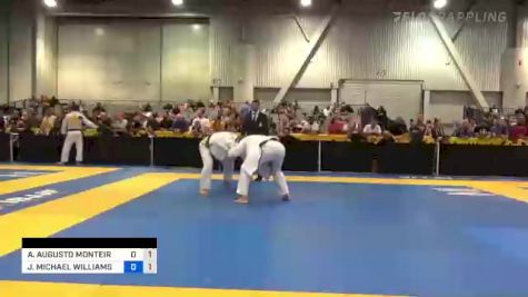ALEXANDRE AUGUSTO MONTEIRO vs JOHN MICHAEL WILLIAMS 2022 World Master IBJJF Jiu-Jitsu Championship