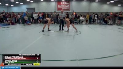 125 lbs Cons. Round 3 - Dylan Fitzgerald, Powerhouse Wrestling Academy vs James Jones, Rural Retreat