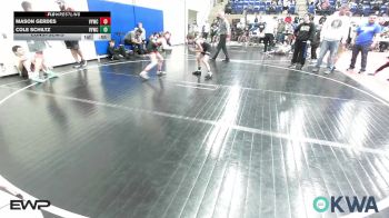 70 lbs Consolation - Mason Gerdes, Verdigris Youth Wrestling vs Cole Schiltz, Verdigris Youth Wrestling