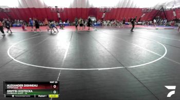 169-170 lbs Round 1 - Alexander Dishneau, Watertown vs Griffin Kostecka, Cambridge-Isanti