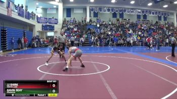 113 lbs Cons. Round 5 - Gavin Seay, Franklin vs Jj Shirk, Indian Lake