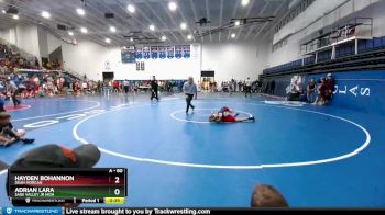 80 lbs Quarterfinal - Adrian Lara, Sage Valley Jr High vs Hayden Bohannon, Dean Morgan