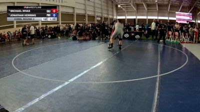 285 lbs Cons. Round 3 - Michael Rivas, California vs Jonathan Herring, Protos Wrestling Club