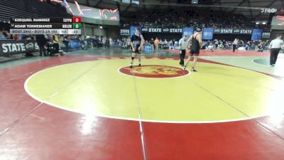 Boys 2A 190 lbs Cons. Round 3 - Adam Tonnemaker, North Mason vs Ezequiel Ramirez, Toppenish