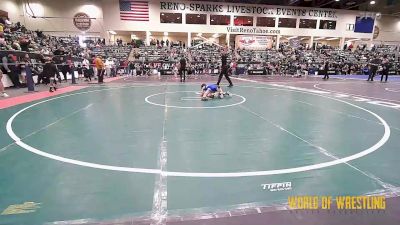 64 lbs Consi Of 4 - Lizette Sauceda, Lewis Academy vs Kalaya Baxter, Grizzly Wrestling