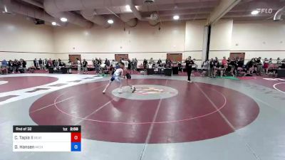 55 kg Rnd Of 32 - Cervando Tapia II, Beat The Streets - Los Angeles vs Drew Hansen, Michigan