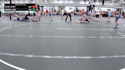 80 lbs Placement (4 Team) - Wade Davey, Barn Brothers WC vs Jensen Long, U2 Vougars Uprising VHW