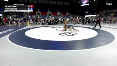 140 lbs Champ. Rd Of 32 - Rachael Hang, WI vs Sarai Cortez, CA