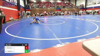 119 lbs Round Of 16 - Haeyden Boliver, Fort Gibson vs Arman Labbaf, Bixby Boys