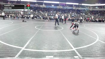 70 lbs Consi Of 8 #1 - Kamden Cline, East Kansas Eagles vs Knox Fike, SlyFox Wr Ac