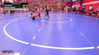 106 lbs Consi Of 8 #2 - Jake Boren, Verdigris vs Garron Everett, Bartlesville Junior High