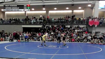 157 lbs Final - Riley Storozuk, Notre Dame-West Haven vs Antonio Arguello, Newtown