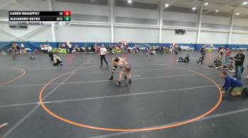 150 lbs Cons. Round 8 - Alejandro Reyes, Unattached vs Caden Mahaffey, Unattached