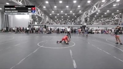 110 lbs Round 3 - Giana Cruze, Venom Girls WC vs Selena Batres, South Side WC