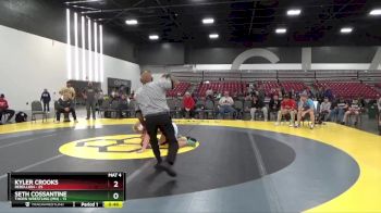 159 lbs Round 2 (8 Team) - Seth Cossantine, Thorn Wrestling (MN) vs Kyler Crooks, Rebellion