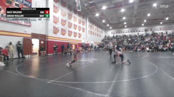 113 lbs Cons. Round 2 - Brian Waller, Marysville vs Max WIlson, Sheridan