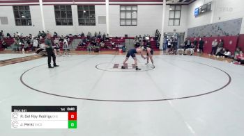 132 lbs Consi Of 8 #2 - Randy Del Ray Rodriguez, Christopher Columbus vs Joshua Perez, Christopher Columbus