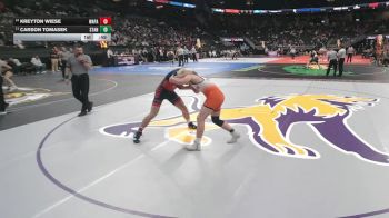 Cons. Round 2 - Carson Tomasek, Stanton vs Kreyton Wiese, Wauneta-Palisade